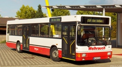 Wagen 14.e Weihrauch Verkehrsgesellschaft ausgemustert